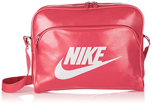 rasguño Sede al límite NIKE Herren Umhängetasche Heritage SI Track, Rio/White, 39 x 8 x 31 cm, 9.5  Liter, BA4271-667 - 1 - sporttaschen.net