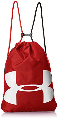 Under Armour Multisport Umhängetasche und Gepäck UA Ozsee Sackpack, Red/Blk/Wht, 45 x 36 x 6 cm, 16 Liter, 1240539 - 1